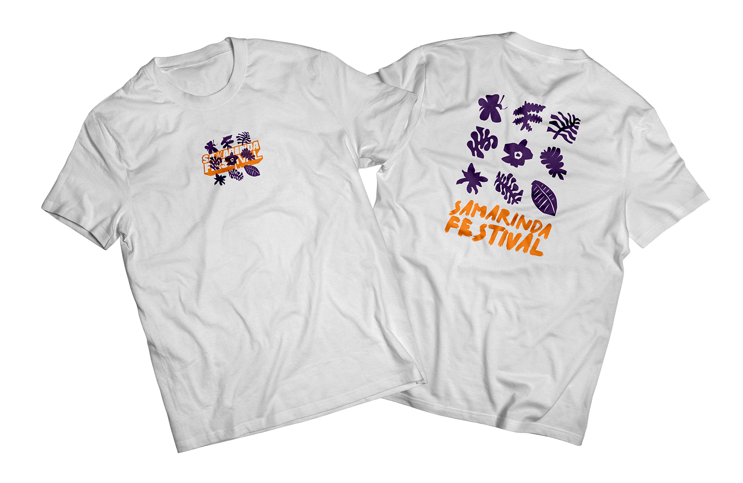 SAMARINDA FESTIVAL 2025 T-SHIRT FLOWERS ABU MISTY